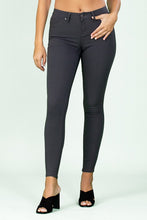 Hyperstretch Mid-Rise Skinny - Charcoal