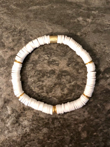 White & Gold Bracelet